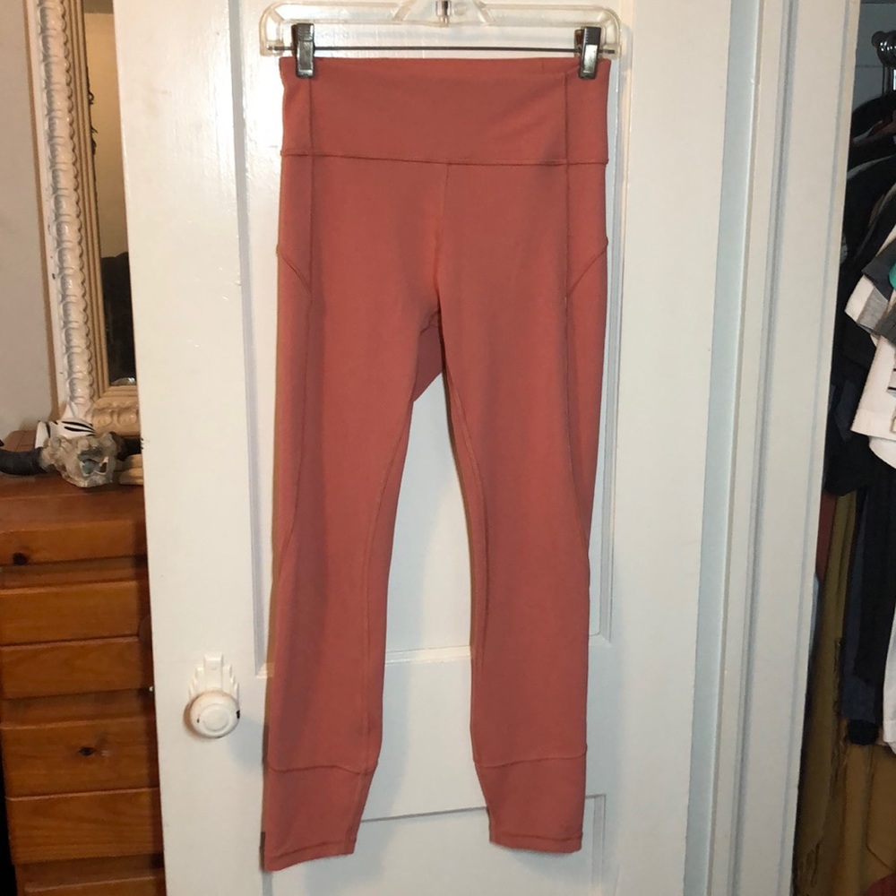 Lululemon Coral In Movement Tights